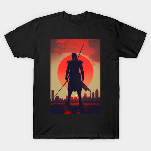 The Three Colors of the Samurai: Exploring the Significance of Red, White, and Black in Japanese Warrior Culture T-Shirt by styleandlife